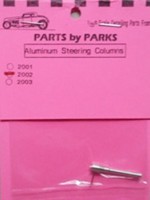 Parts-By-Parks Steering Column with Turn Signal (Spun Aluminum) Plastic Model Vehicle Accessory 1/25 #2002 Parts-By-Parks Steering Column with Turn Signal (Spun Aluminum) Plastic Model Vehicle Accessory 1/25 #2002