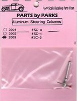 Parts-By-Parks Steering Column with Turn Signal & Shifter Plastic Model Vehicle Accessory 1/25 #2003 Parts-By-Parks Steering Column with Turn Signal & Shifter Plastic Model Vehicle Accessory 1/25 #2003