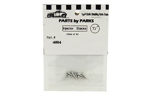 Parts-By-Parks Hilborn Style Injection Stacks 5/16 x 3/32 x 9/32 (Spun Aluminum)(8) Engine Detail #4004 Parts-By-Parks Hilborn Style Injection Stacks 5/16 x 3/32 x 9/32 (Spun Aluminum)(8) Engine Detail #4004