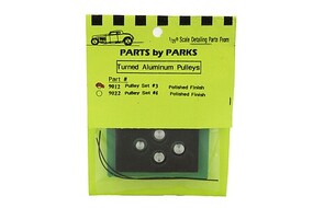 Parts-By-Parks 1/25 Pulley Set 3 (Polish Finish) Parts-By-Parks 1/25 Pulley Set 3 (Polish Finish)