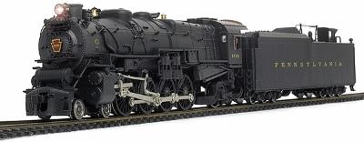 Precision-Craft Steam Pennsylvania Class M1a 4-8-2 - Powered, No Sound #6720 - N-Scale