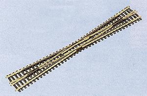 Peco Code 80 Crossing Long 8 Degrees 7-3/8 187mm Long Model Train Track N Scale #1740