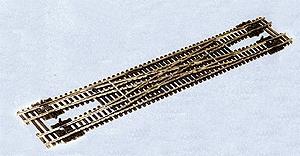 Peco Double Crossover (Scissors-Type) Code 55, Electrofrog Model Train Track N Scale #54