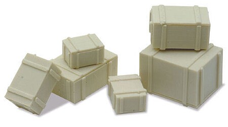 Peco Packaging Cases (6) HO Scale Model Railroad Building Accessory #lk-24