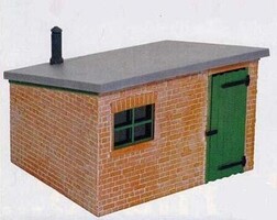Peco Lineside Hut (Brick) O Scale Model Railroad Building Kit #lk-705