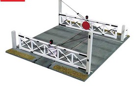 Peco Level Crossing Gates (2) O Scale Model Railroad Operating Accessory #lk750