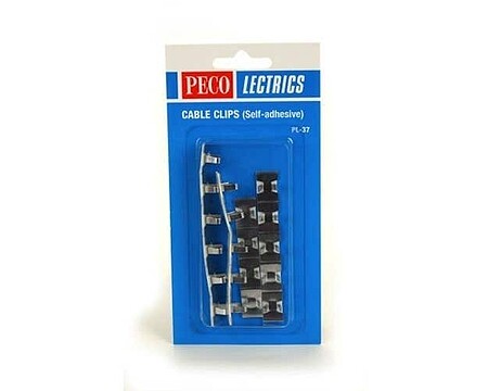 Peco Cable Clips (20) Model Railroad Electrical Accessory #pl-37