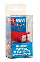 Peco Twistlock Motor and Microswitch Model Railroad Electrical Accessory #pl1001