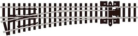 Code 80 Medium Left Hand Turnout (18 Radius) Model Train Track N Scale #sl396