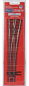 Peco North American Style Code 83 #6 Turnout Right Hand Model Train Track HO Scale #sl8361