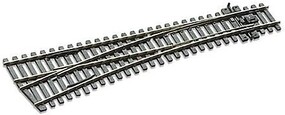 Peco Code 75 Medium Left Hand Turnout w/Electrified Frog Model Train Track HO Scale #sle196 Peco Code 75 Medium Left Hand Turnout w/Electrified Frog Model Train Track HO Scale #sle196