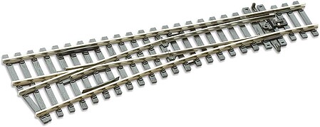 Peco Code 100 Small Left Hand Turnout w/Electrified Frog Model Train Track HO Scale #sle92