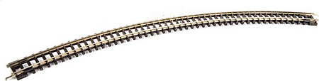 Peco Code 80 3rd Radius Double Curve Track N Scale Nickel Silver Model Train Track #st17