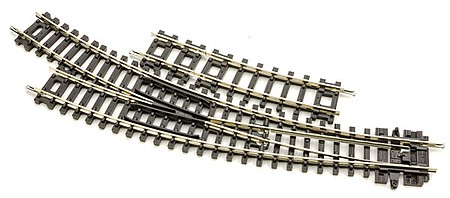 PECO ST-44 Right Hand Curved Point 2nd/3rd Radius Code 80 'N' Gauge Setrack 