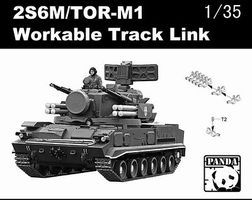 Panda 2S6M/TOR-M1 Workable Track Links Plastic Model Vehicle Accessory 1/35 Scale #1