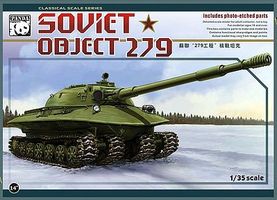 Panda Soviet Object 279 Heavy Tank Plastic Model Tank Kit 1/35 Scale #35005 Panda Soviet Object 279 Heavy Tank Plastic Model Tank Kit 1/35 Scale #35005