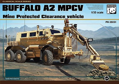Panda 1/35 Buffalo A2 MPCV Mine Protected Clearance Vehicle (New Tool) (ETA APR)