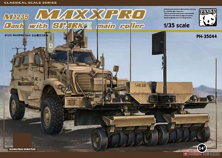 Panda 1/35 M1235 Maxxpro Dash Military Vehicle w/SPARK II Mine Roller