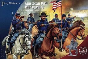 Perry American Civil War Calvary (12 Mtd) Plastic Model Military Figure 28mm #102 Perry American Civil War Calvary (12 Mtd) Plastic Model Military Figure 28mm #102