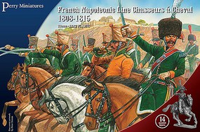 Perry 28mm French Napoleonic Line Chasseurs a Cheval 1808-1815 (14 Mtd) Perry 28mm French Napoleonic Line Chasseurs a Cheval 1808-1815 (14 Mtd)