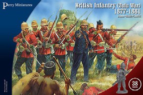 Perry 28mm British Infantry Zulu War 1877-1881 (38) Perry 28mm British Infantry Zulu War 1877-1881 (38)
