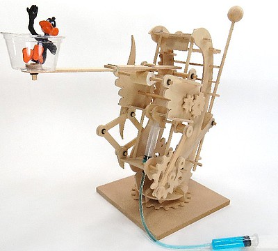 Pathfinders Hydraulic Gearbot Wooden STEM Activity Kit