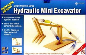 Hydraulic Mini Excavator Wooden Kit