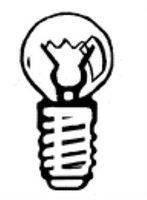 Clear Pea Bulb Screw Base 12V (1/cd) (24cd/dlr.pk)