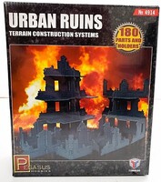 Pegasus Urban Ruins Terrain System Plastic Model Diorama Kit #4914