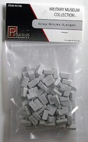 Pegasus Multi-Scale Large Grey Bricks (Resin) Plastic Model Diorama All Scale #5196