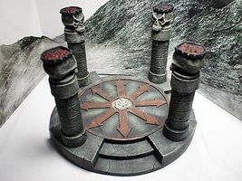 Pegasus Alter of Evil Diorama Base (Painted) Plastic Model Diorama 1/32 or 1/72 Scale #5253 Pegasus Alter of Evil Diorama Base (Painted) Plastic Model Diorama 1/32 or 1/72 Scale #5253