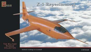 Pegasus Bell X1 Aircraft Plastic Model Airplane Kit 1/18 Scale #8802