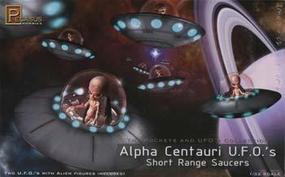 Alpha Centauri UFO (2) Science Fiction Plastic Model Kit 1/32 Scale #9102