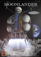 The Moonlander Spacecraft Kit Science Fiction Plastic Model 1/350 Scale #9109