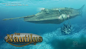 The Nautilus Submarine Plastic Model Military Ship Kit 1/144 Scale #9120