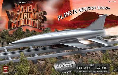 Pegasus WWC Space Ark Chrome Plated Science Fiction Plastic Model Kit #9211