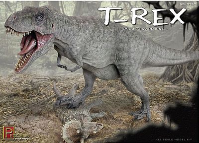 Pegasus Hobbies T-Rex -- Plastic Model Dinosaur Kit -- 1/32 Scale -- #9551