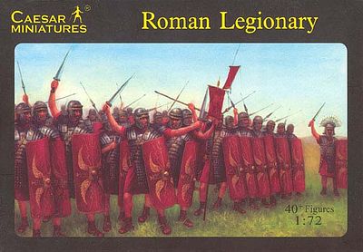 Pegasus Caesar Roman Legionary (40) Plastic Model Military Figure 1/72 Scale #c041