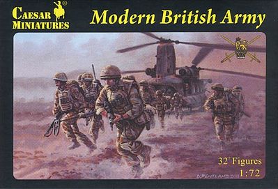 Pegasus Modern British Army (32) Plastic Model Military Figure 1/72 Scale #c060