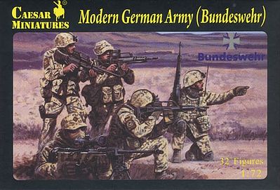 Pegasus Modern German Army (Bundeswehr) (32) Plastic Model Military Figure 1/72 Scale #c062
