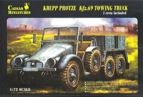 Pegasus WWII Krupp Protze Kfz.69 Towing Truck Plastic Model Military Vehicle Kit 1/72 Scale #c7203