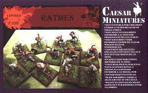 Pegasus Caesar Ratmen Plastic Model Fantasy Figure 1/72 Scale #f108