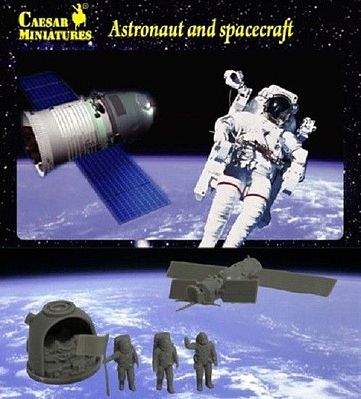 Pegasus Astronaut and Spacecraft Space Program Plastic Model 1/72 Scale #hb022