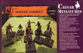 Caesar Modern Zombies Plastic Model Fantasy Figure 1/72 Scale #sf004