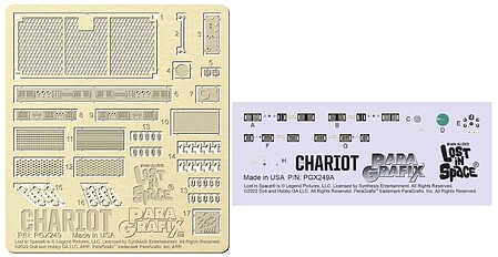 Paragraphix 1/35 LiS- Chariot Photo-Etch & Decal Set for DNH