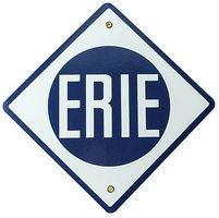 Phil-Derrig Sign ERIE 8 x 8'' Phil-Derrig Sign ERIE 8 x 8''