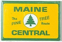 Phil-Derrig Railroad Magnets - Maine Central Model Railroad Mug Magnet Gift #21