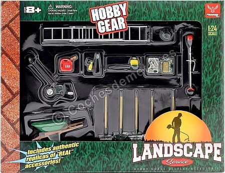 Phoenix-Toys Landscaping Accessory Set Plastic Model Diorama 1/24 Scale #18432