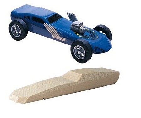 Pine-Car Pinewood Derby Funnycar Pinewood Derby Car #p362