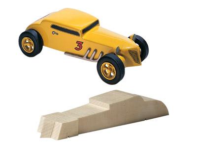 Pine-Car Pinewood Derby Deuce Coupe Pinewood Derby Car #p365